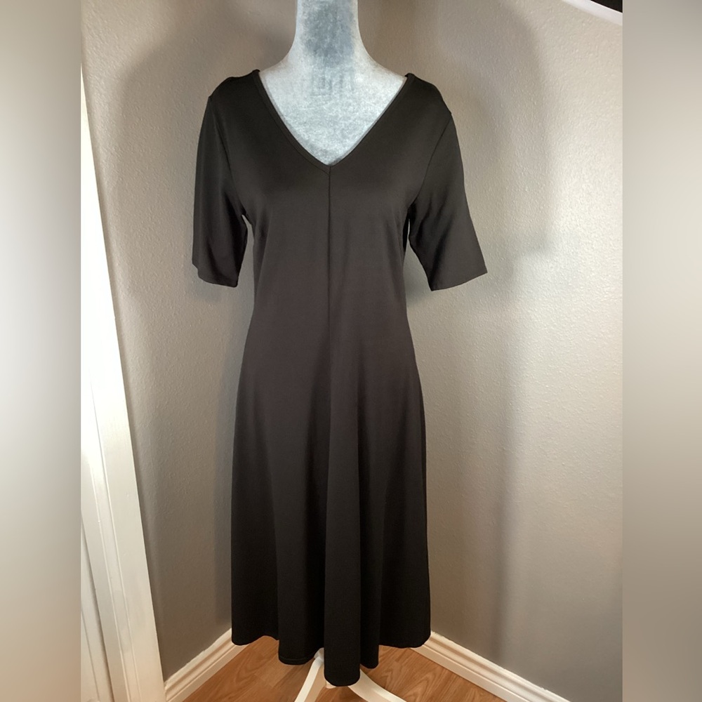 Talbots Petites V-Neck & V-Back Dress Size S
